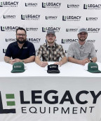 BRTC CTC Student Aaron Mauldin Signs with Legacy Equipment
