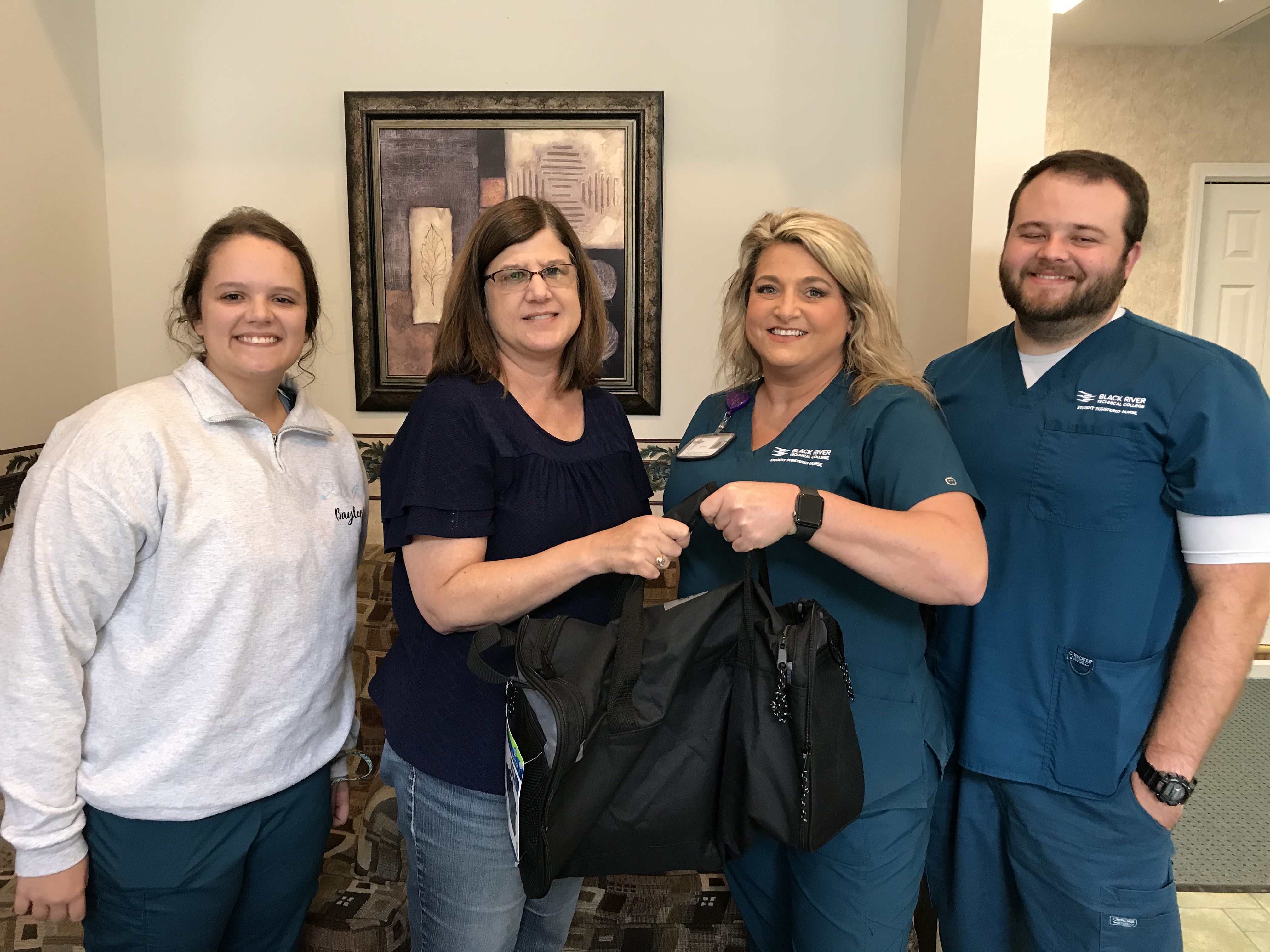 2021 10 29BRTC’s Registered Nursing Students Make Donation to Paragould’s Children’s Shelter