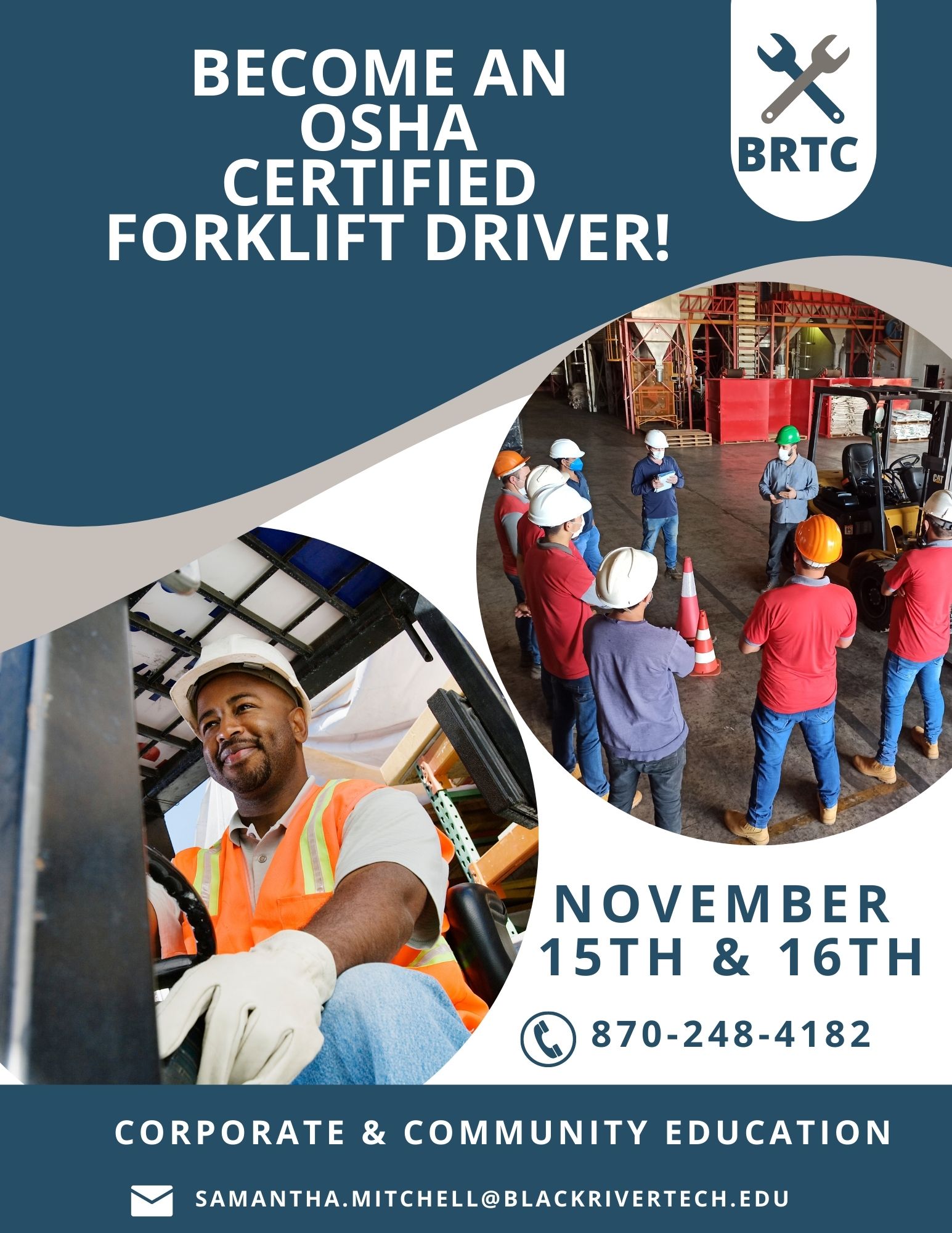 osha forklift class (1) Black River Technical College