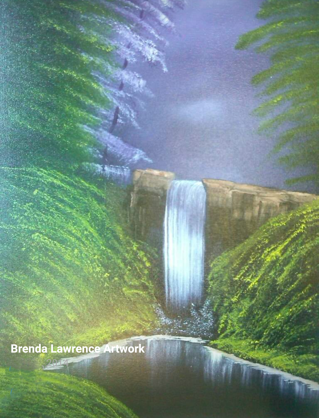 Bob Ross Waterfall - Black River Technical College