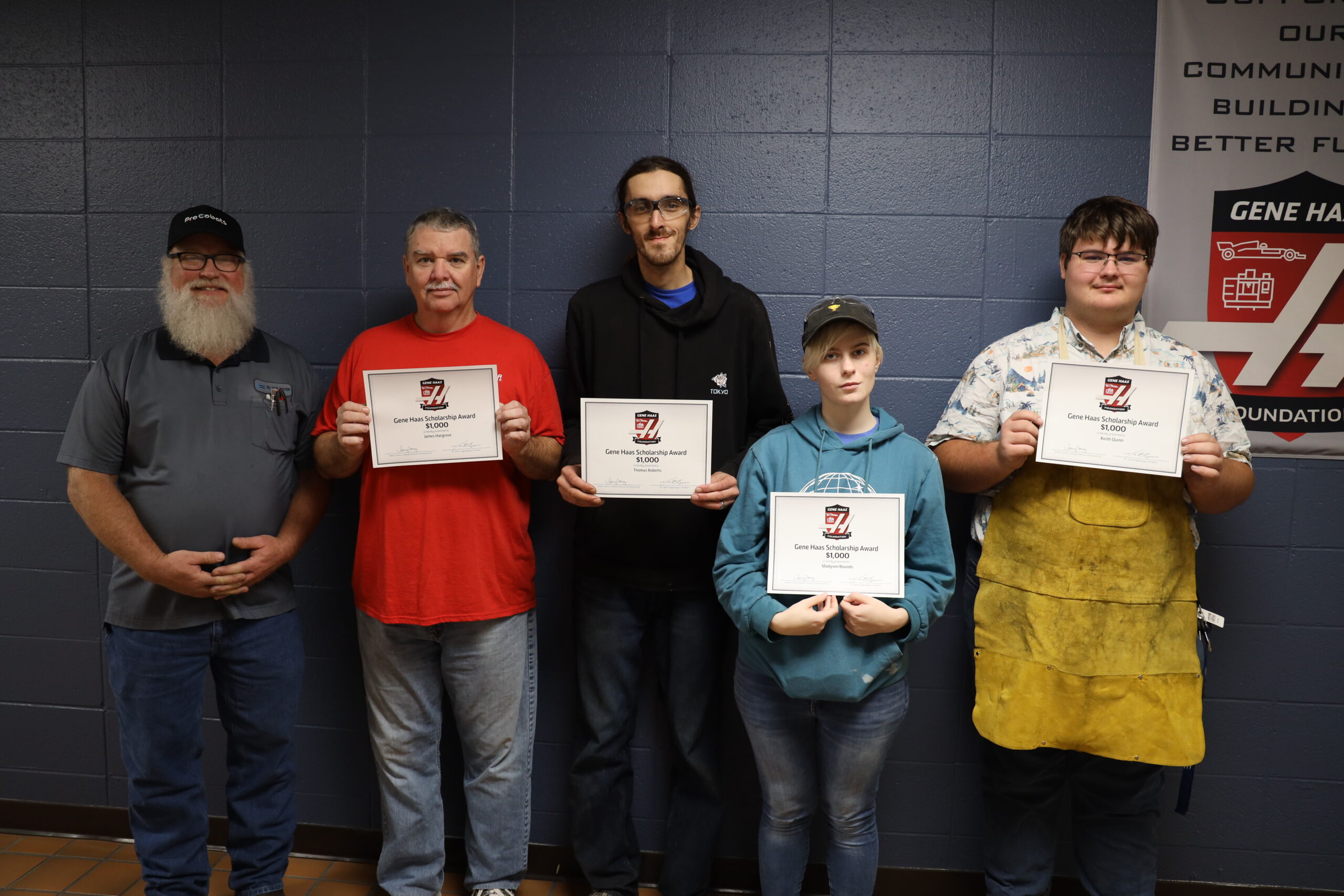 2024 10 4--BRTC Awards Gene Haas Scholarships