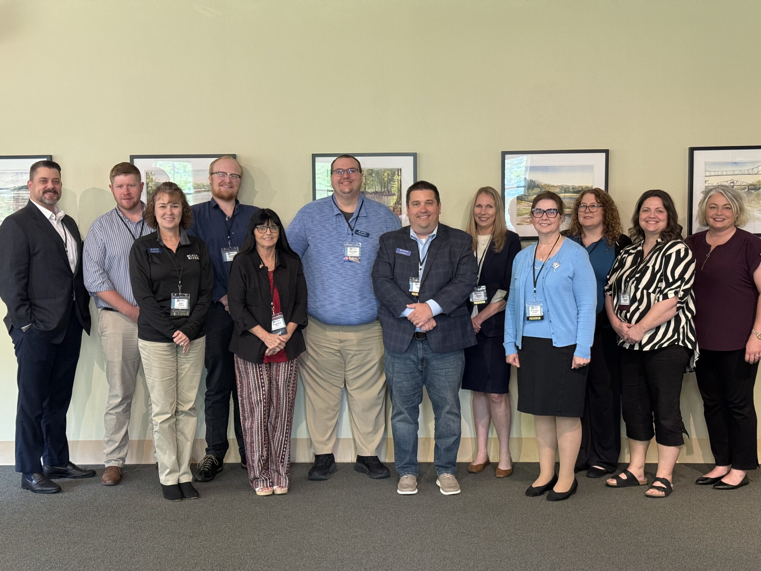 2025 6 16 -- BRTC Team Attends Professional Development Conference Shane Copeland, Dane Dillion, Erin Kerley-Mathews, Drake McGrew, Eugenia Riney, Dr. Zachary Singleton, Jason Smith, Sissy Gray, Priscilla Stillwell, Shana Sartain, Margo Davis, and Kim Bigger.
