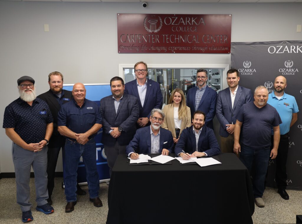 2025 9 24 -- BRTC Signs MOU with Ozarka College