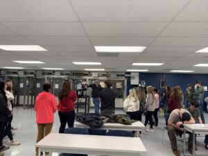 Students visit the Industrial Electricity classroom and hear from Electricity Instructor Joshua Earley.