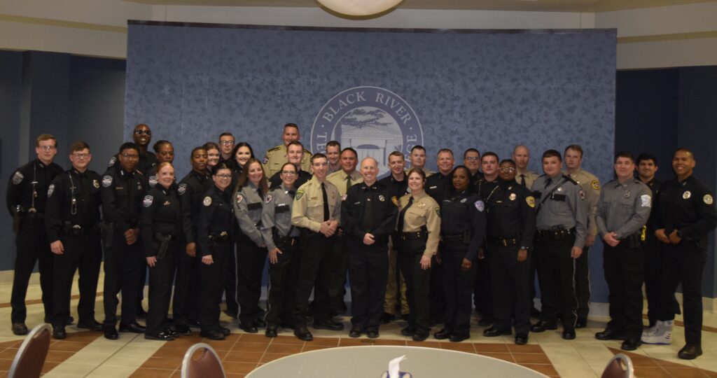 LETA Class 2026-A pose for a group picture.