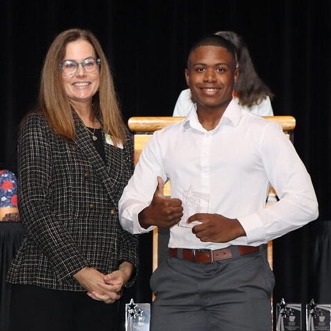 2025 10 23 -- Alaric Coleman Jr Named BRTC 2025 Academic All-Star