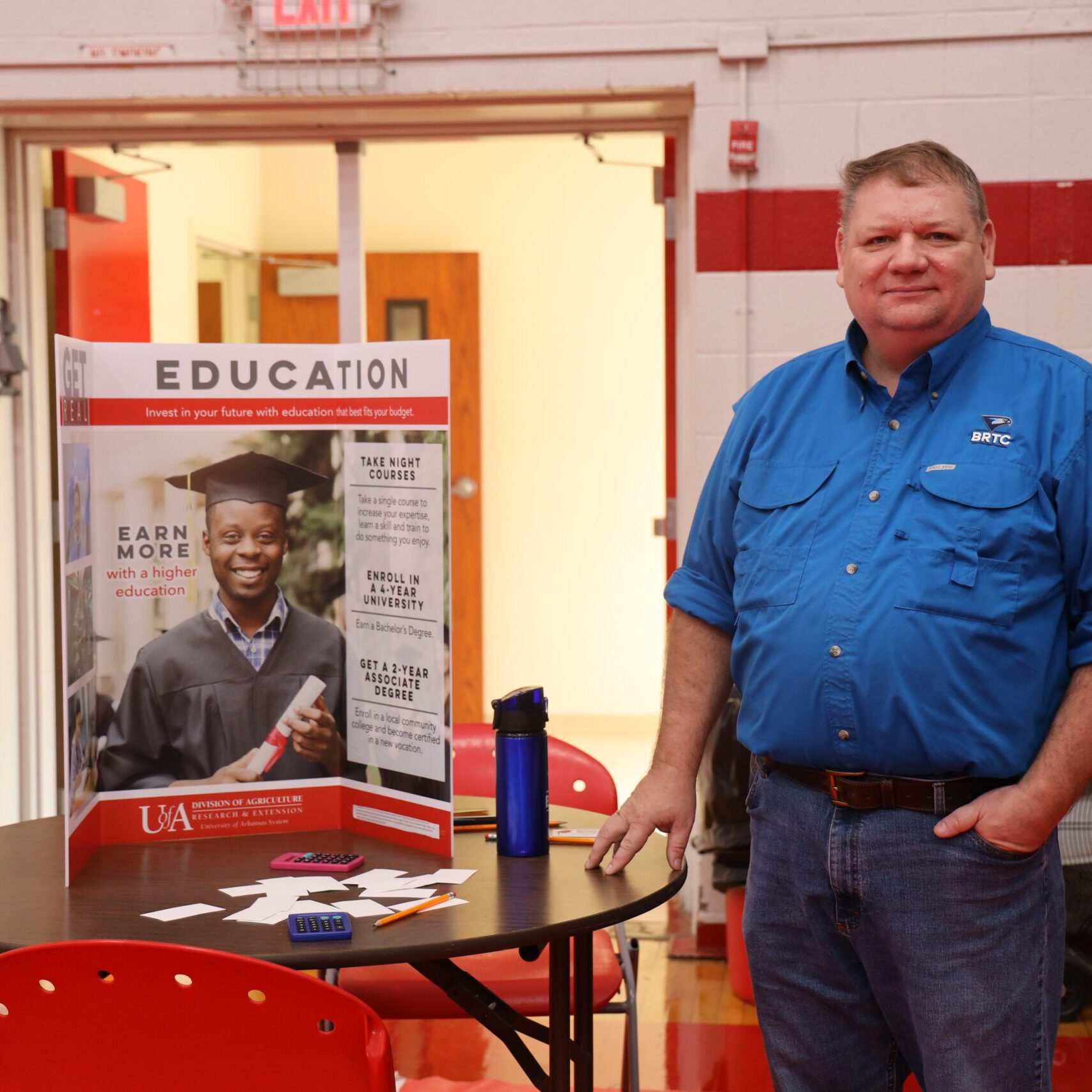 2025 11 3 -- Hinson Attends Pocahontas High Schools Get Real Simulation