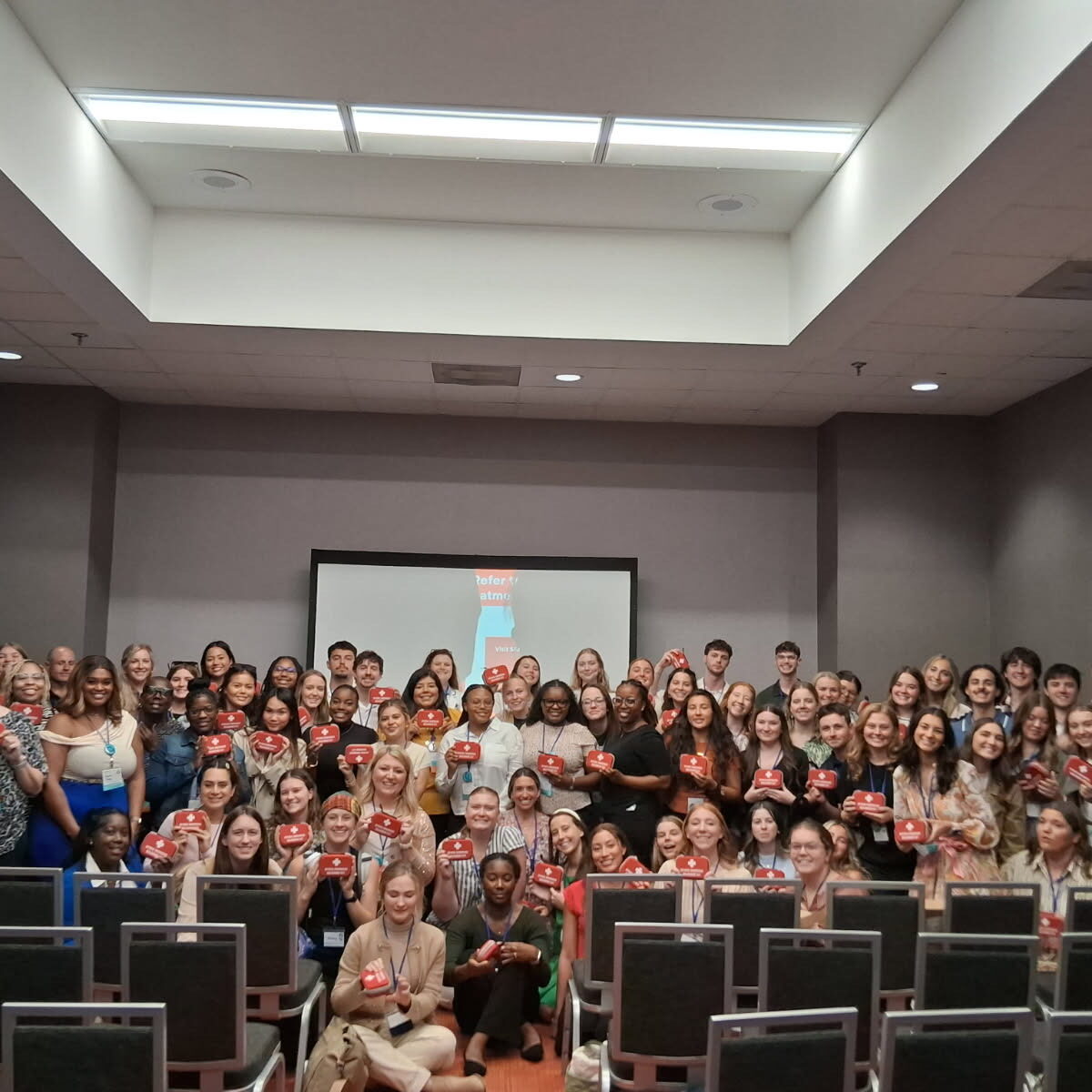 2025 11 7 -- BRTC Nursing Student Leads Narcan Administration Class at State Convention