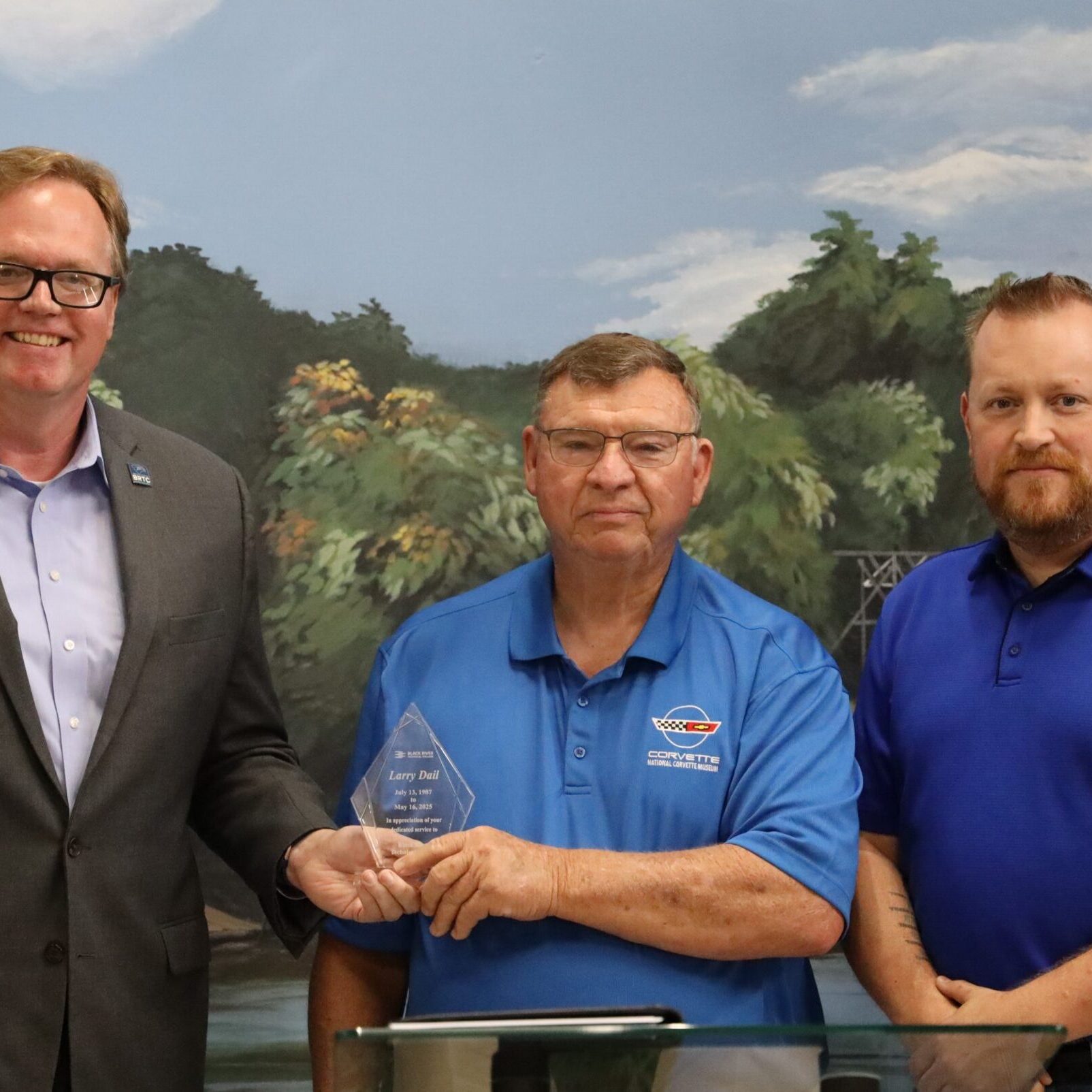 2025 5 22 -- BRTC Automotive Collision Instructor Retires After 38 Years of Service