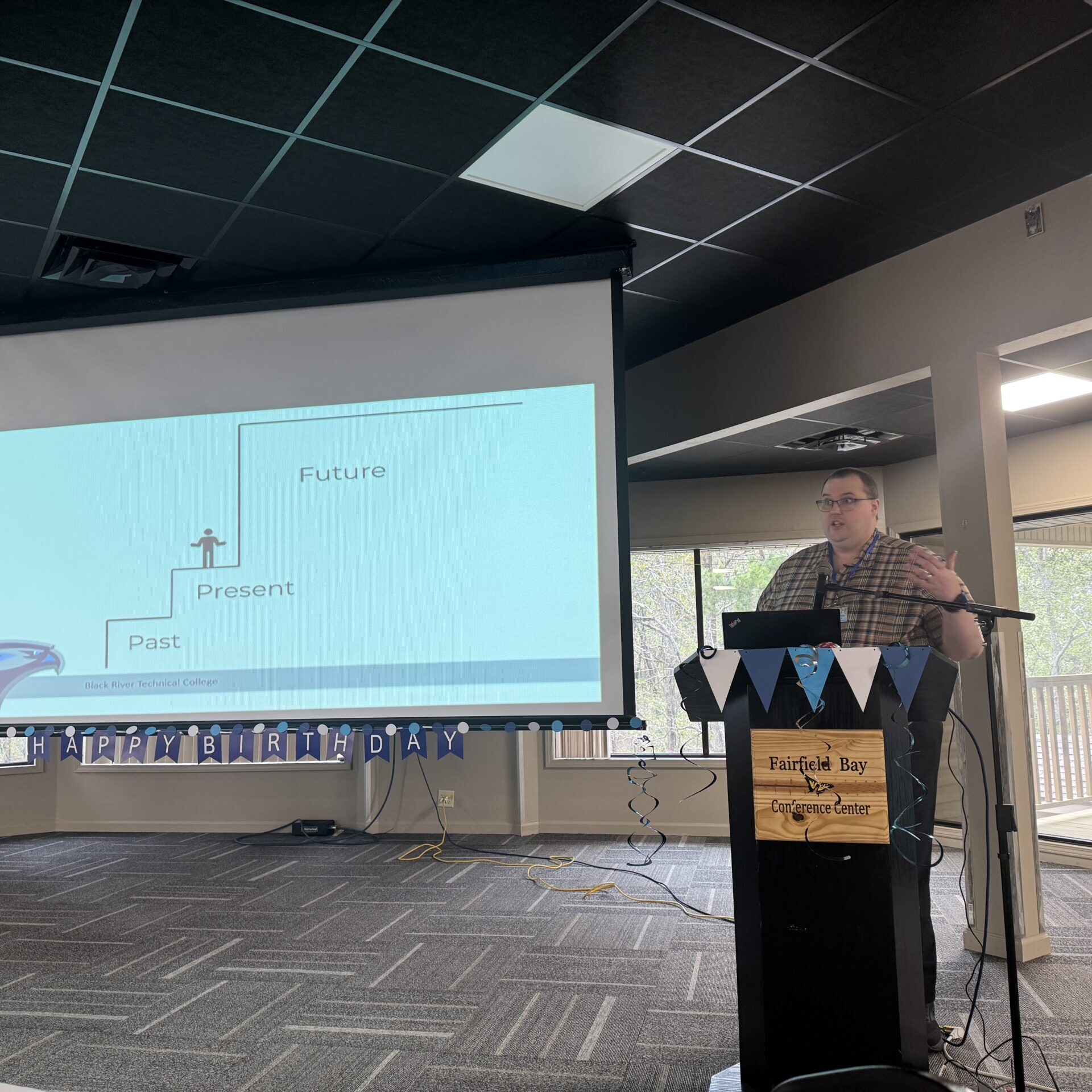 2025 5 8 -- BRTC Academic Advisor Presents at Ark-AHEAD Conference