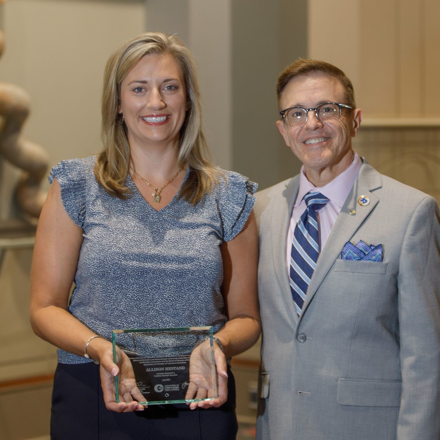 2025 8 7 -- BRTC Foundation Board Member Receives Highest Designation in Field