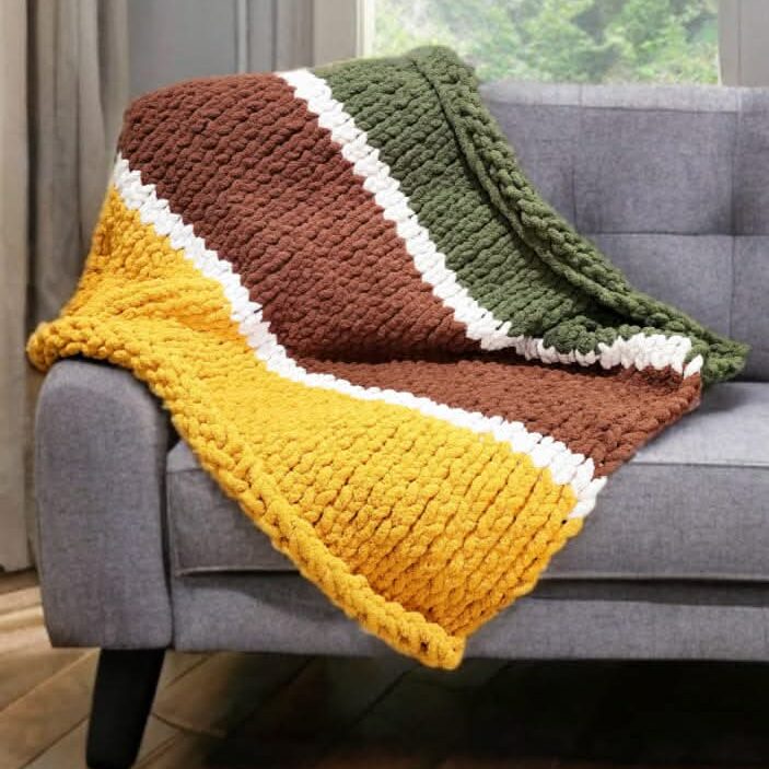 Chunky Knit Blanket