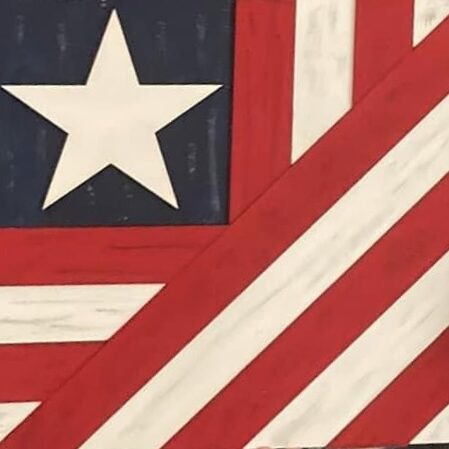 patriotic Banr Quilt