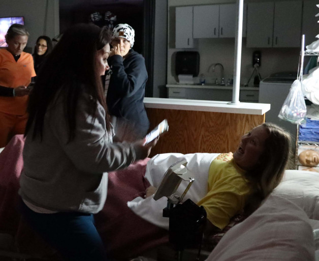 BRTC Allied Health Hosts “Scary Sim Lab” for Students and Community
