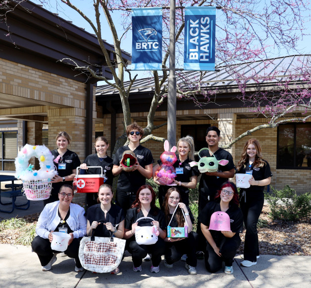 BRTC Phlebotomy Program Holds Educational Easter Egg Hunt